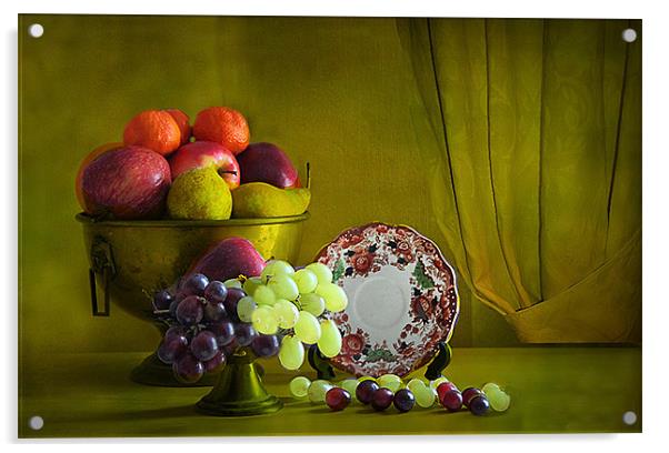 Fruit Acrylic by Irene Burdell