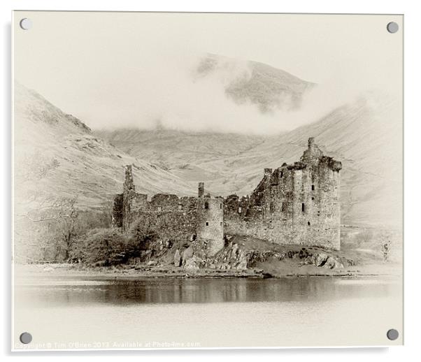 Kilchurn Castle Scotland Acrylic by Tim O'Brien