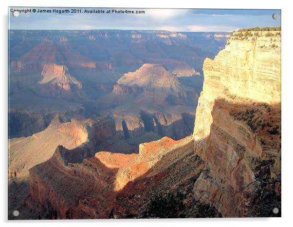 The One & Only Grand Canyon Acrylic by James Hogarth