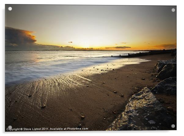 Hayling Island Acrylic by Steve Liptrot