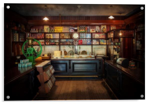 The General Store Acrylic by Steve Liptrot
