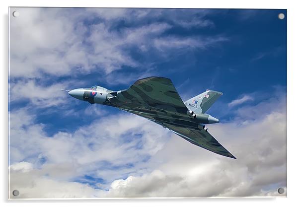 Vulcan Bomber Acrylic by Kevin Tate