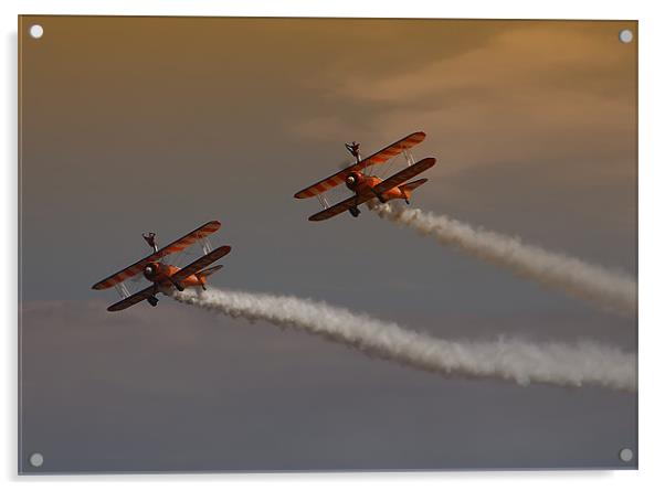 breitling wingwalkers Acrylic by Northeast Images