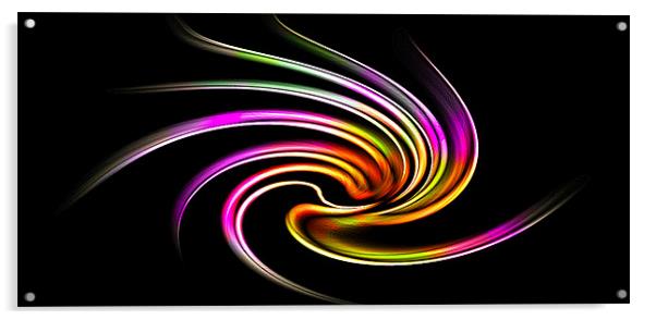 swirly abstract Acrylic by Northeast Images