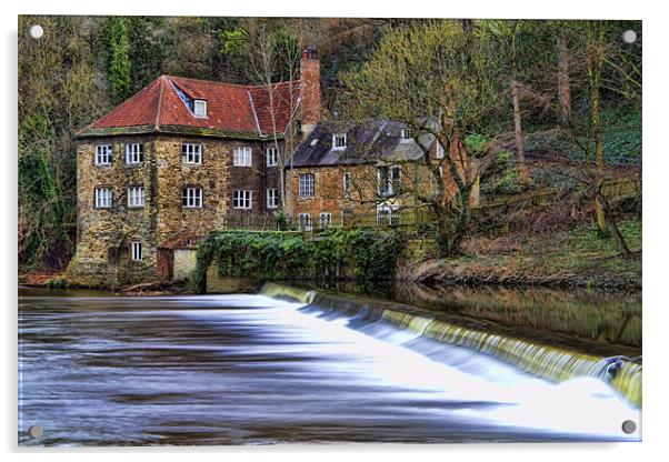 The Fulling Mill Acrylic by Northeast Images