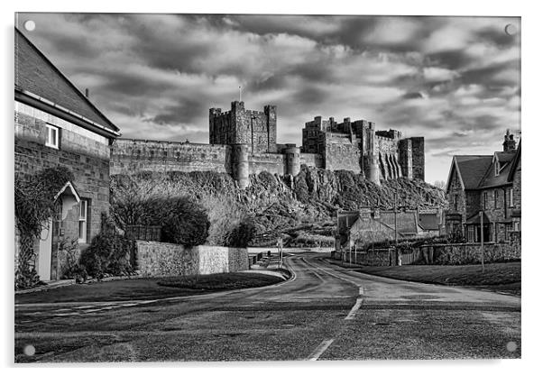 Bamburgh Castle Acrylic by Northeast Images