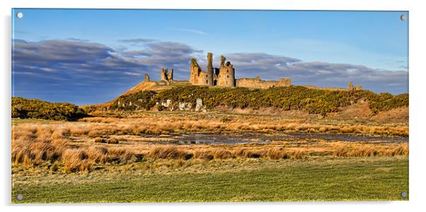 Dunstanburgh Castle Acrylic by Northeast Images