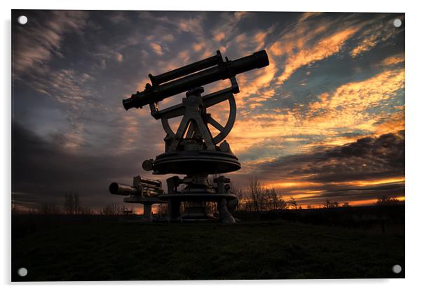 consett sculptures Acrylic by Northeast Images