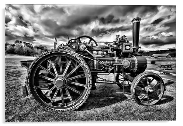 Traction Engine Acrylic by Northeast Images