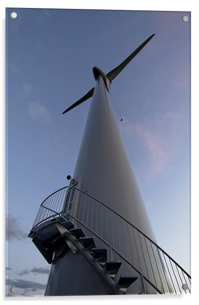 wind turbine Acrylic by Northeast Images
