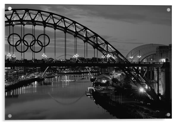 olympic bridge Acrylic by Northeast Images