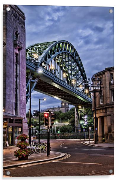 Tyne Bridge Acrylic by Northeast Images