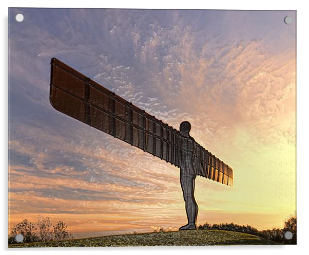 Angel of the North Acrylic by Northeast Images