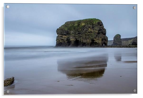 Marsden Rock Acrylic by Northeast Images