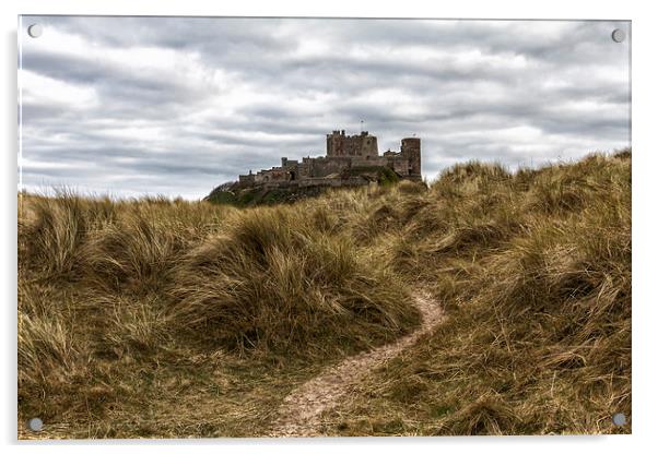  Bamburgh Castle Acrylic by Northeast Images