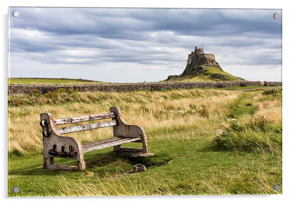  Lindisfarne Castle Acrylic by Northeast Images