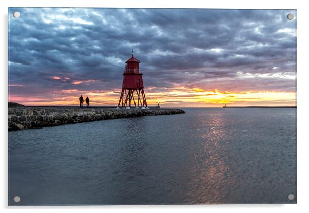  South Shields Acrylic by Northeast Images