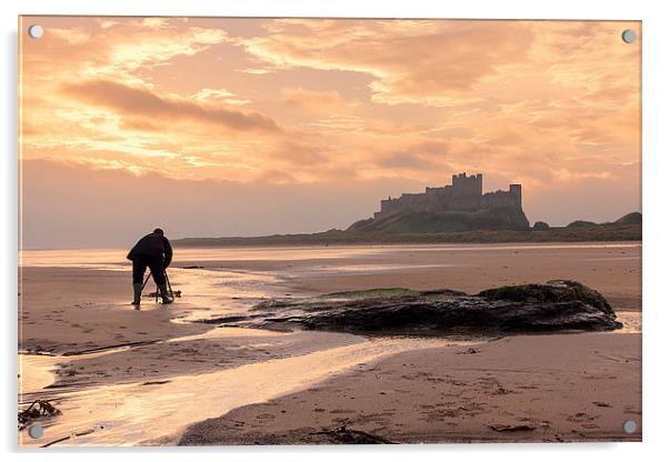  Bamburgh Castle Acrylic by Northeast Images