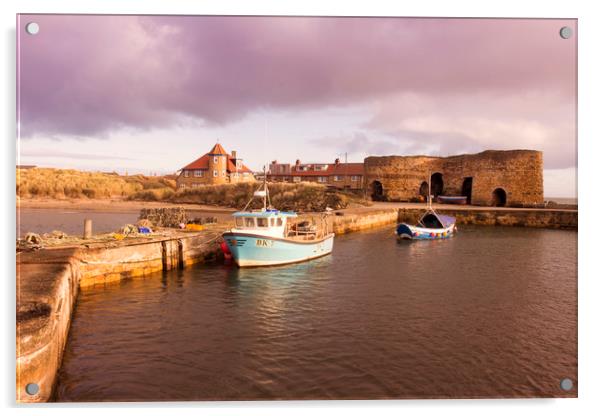 Beadnell Acrylic by Northeast Images