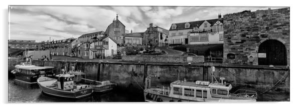 Seahouses panorama Acrylic by Northeast Images