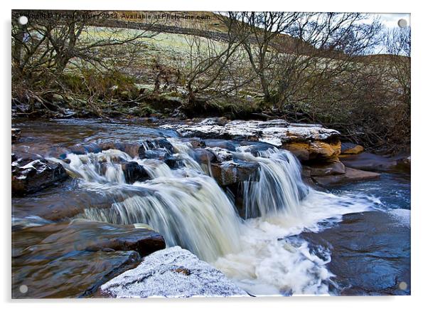 Wain Wath Force Acrylic by Trevor Kersley RIP