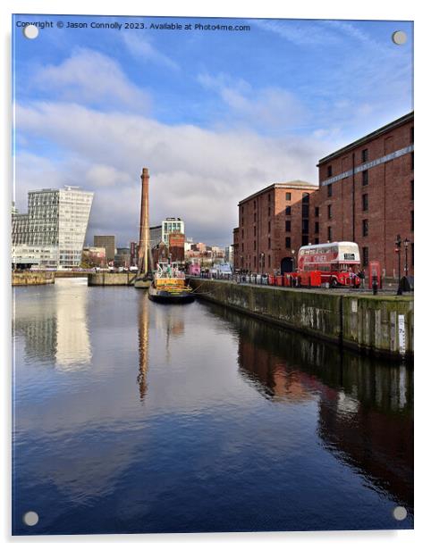 Albert Dock, Liverpool Acrylic by Jason Connolly