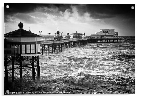 The North Pier, Blackpool Acrylic by Jason Connolly