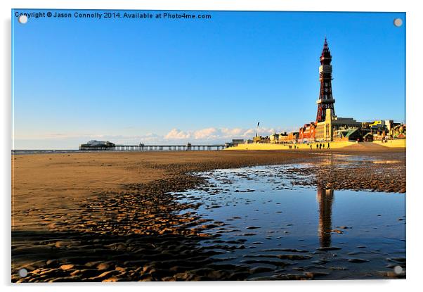 Blackpool. Acrylic by Jason Connolly