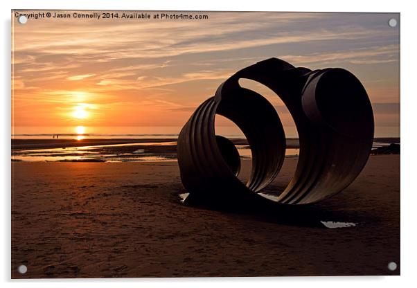  The Sunset Shell Acrylic by Jason Connolly