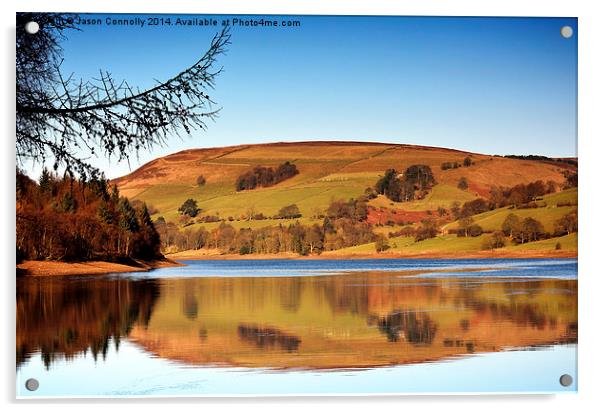  Ladybower Reservoir Acrylic by Jason Connolly