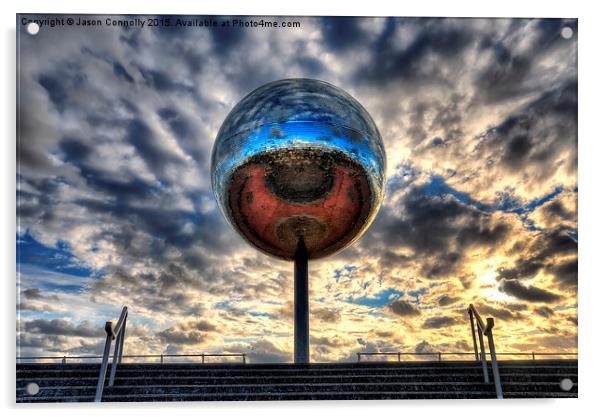  Blackpool Disco Ball Acrylic by Jason Connolly