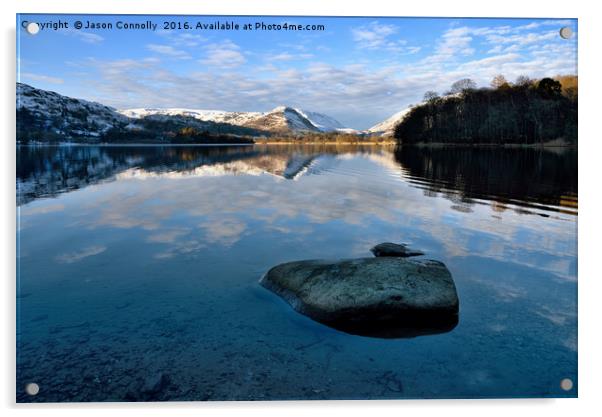Grasmere Reflections Acrylic by Jason Connolly