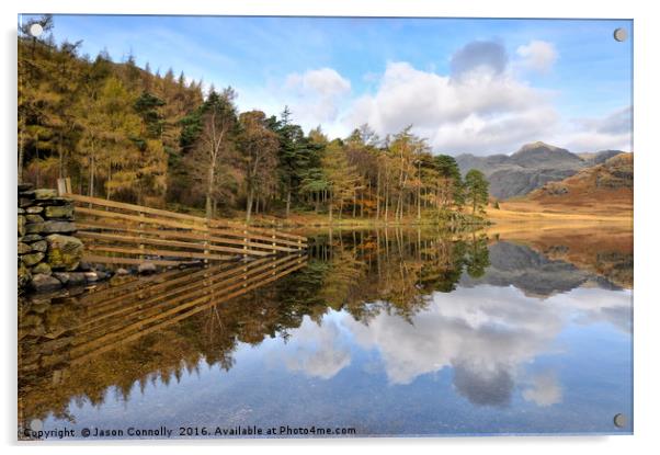 Blea Tarn, Cumbria Acrylic by Jason Connolly