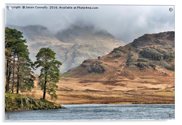 Blea Tarn, Cumbria Acrylic by Jason Connolly