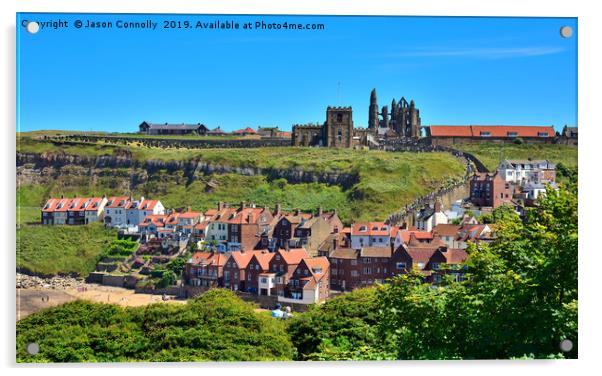 Whitby Views Acrylic by Jason Connolly
