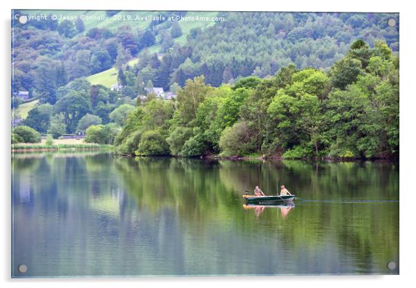 Grasmere Tranquility Acrylic by Jason Connolly