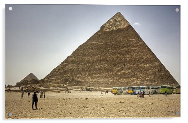 Jolly Boys Outing to Giza Acrylic by Tom Gomez