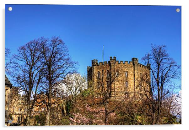 Durham Castle Keep Acrylic by Tom Gomez