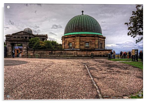 City Observatory Acrylic by Tom Gomez
