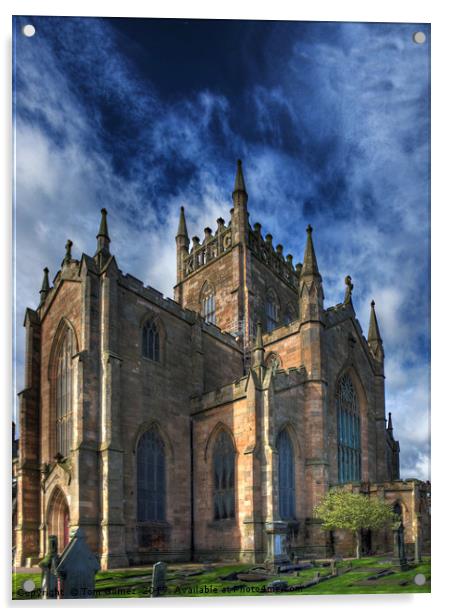 The Abbey Church of Dunfermline Acrylic by Tom Gomez