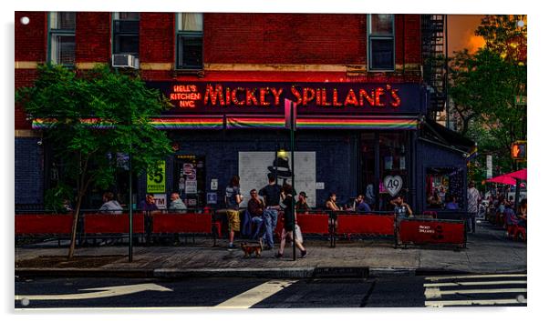 Mickey Spillane's  Acrylic by Chris Lord