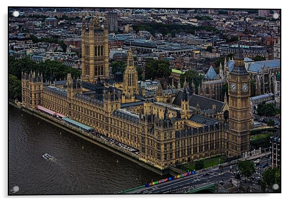 Houses of Parliament Acrylic by Chris Lord