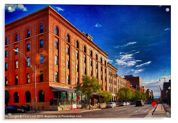 The Wynkoop Brewing Company Acrylic by Chris Lord