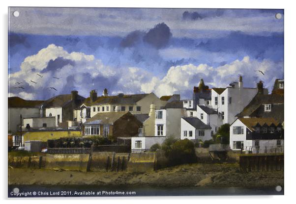 Back to Shoreham Acrylic by Chris Lord