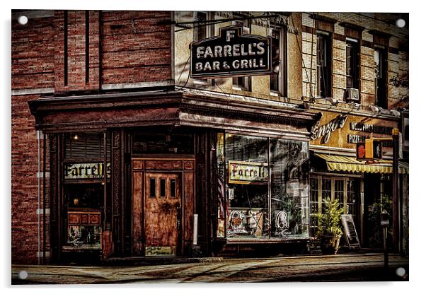 Farrells Bar & Grill Acrylic by Chris Lord