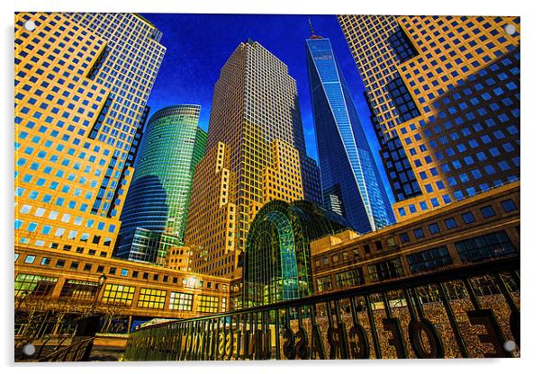 Sunshine City Acrylic by Chris Lord