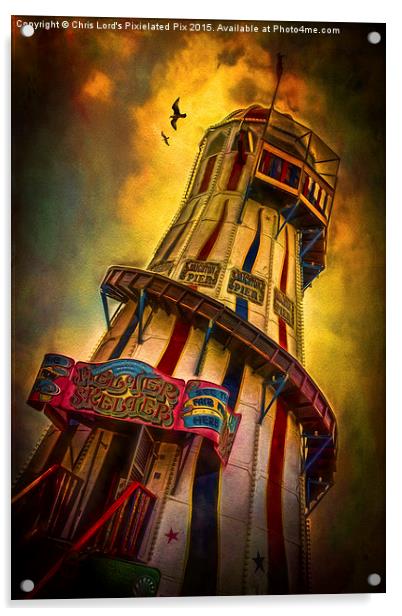  Helter Skelter Acrylic by Chris Lord
