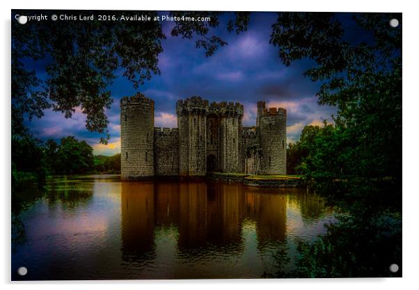 Bodium Castle Acrylic by Chris Lord