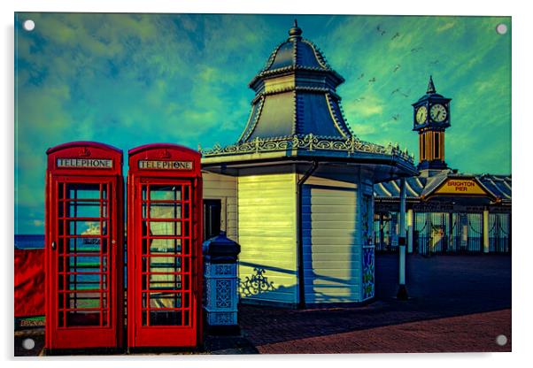 Good Morning Brighton Acrylic by Chris Lord
