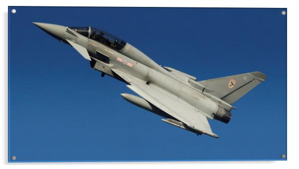 Eurofighter Typhoon Acrylic by Karl Butler